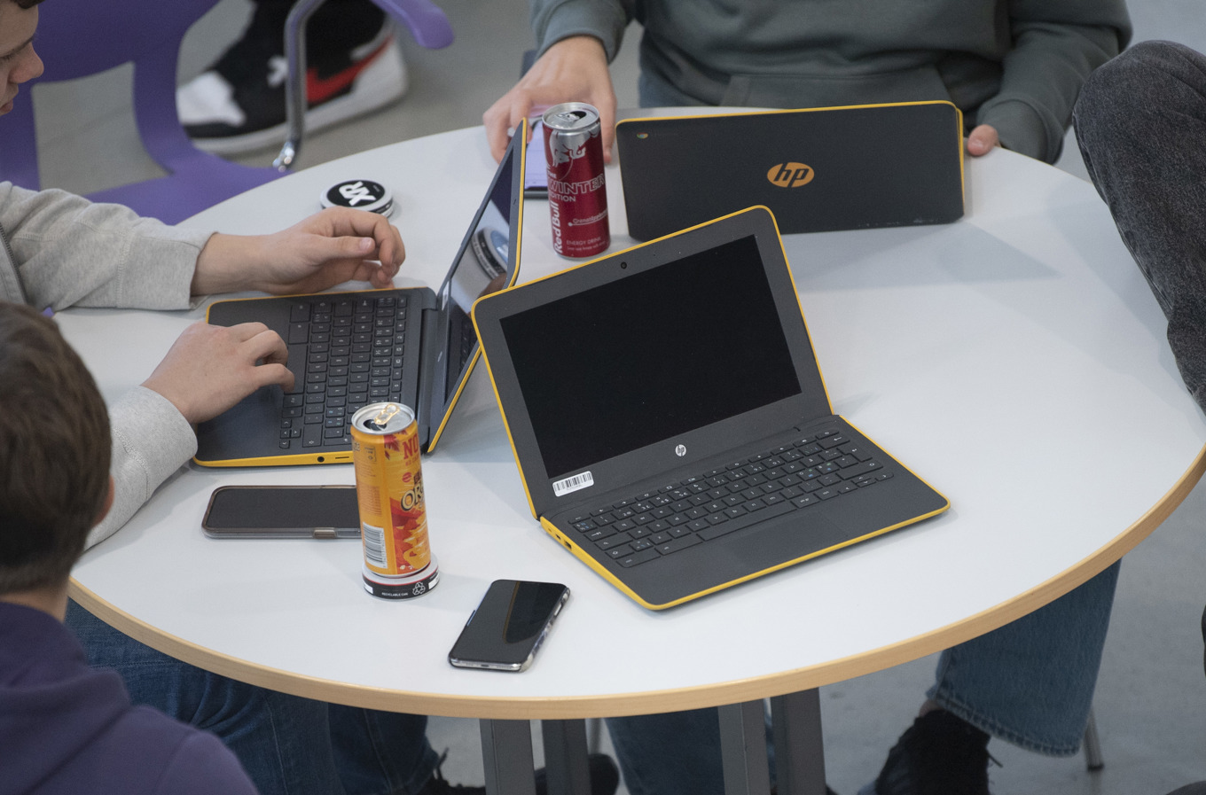 Flera utbildningar inom data och it stryks i yrkeshögskolans nya utbud. Arkivbild. Foto: Fredrik Sandberg/TT